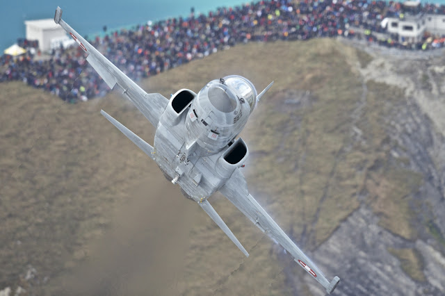 Swiss f-5 tiger exhibition