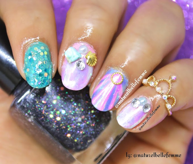 Mermaid nails