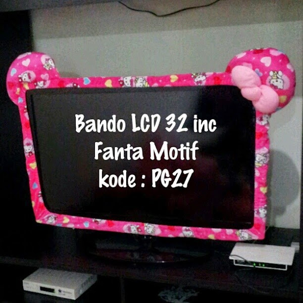 Bando LCD Hello Kitty Murah  Grosir Ecer 32 inc Fanta Motif