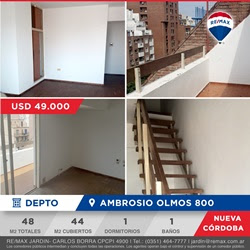 Departamento 1 dormitorio Ambrosio Olmos