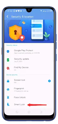 unlock android phone password without factory reset using smart lock