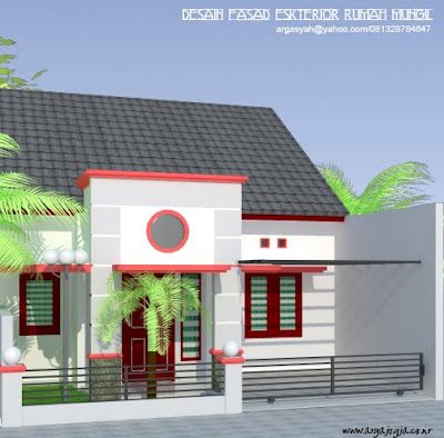 Desain Dapur Rumah on Karo Arsitek  Desain Fasad Eksterior Rumah Mungil Cantik Minimalist