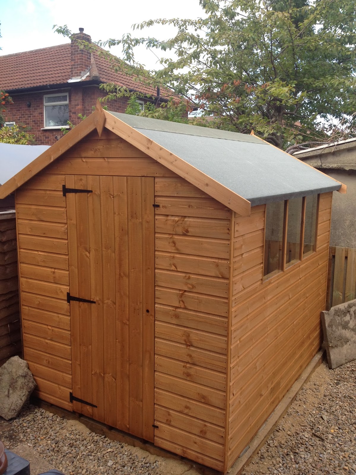 Building a shed base ... The Yorkshire Dad Blog ...