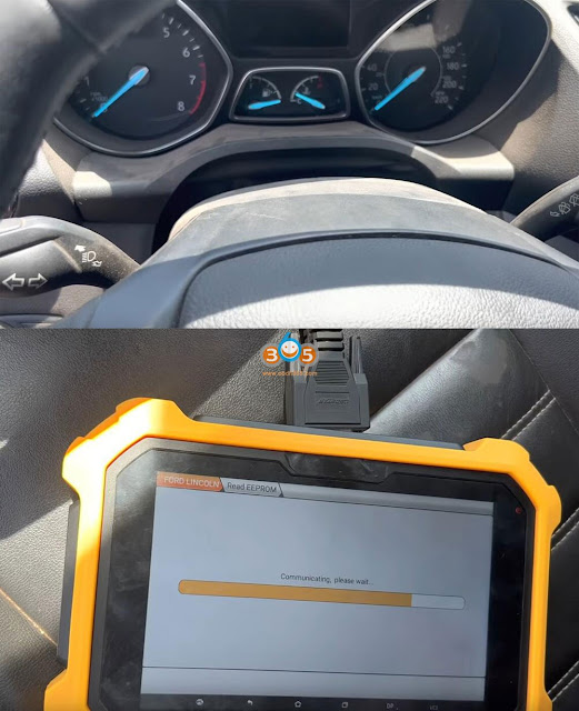 OBDSTAR Change 2018 Ford Escape Mileage by OBD 6