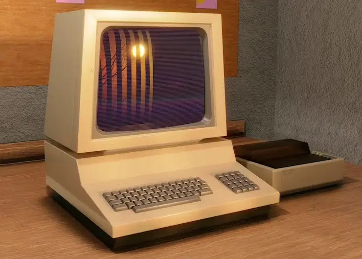 por que las computadoras antiguas eran color beige