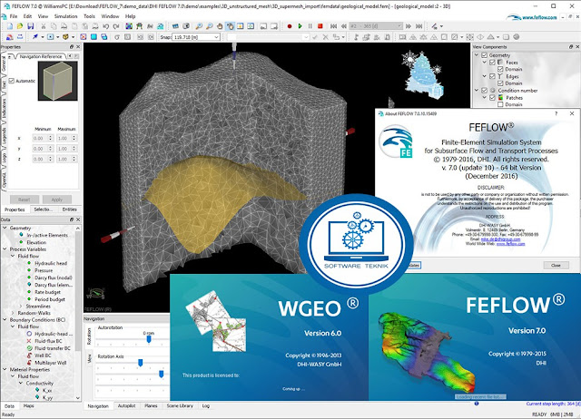 DHI FEFLOW v7.0.10