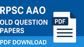 RPSC AAO Old Question Papers PDF Download – All Years Rajasthan Agriculture Officer Exam Papers