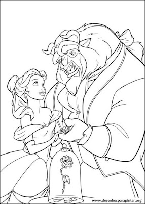 Desenhos para Colorir das Princesas Disney