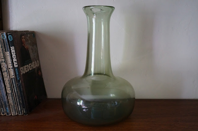 un vase de Claude Morin verre dieulefit glass