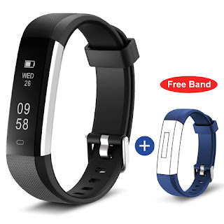 HolyHigh Smart Watch Fitness Band, Waterproof Fitness Tracker Watch for Men Step Counter Claroie Counter Messages Call Reminder Alarm Clock Camerol Shoot-Swaponlineshopping