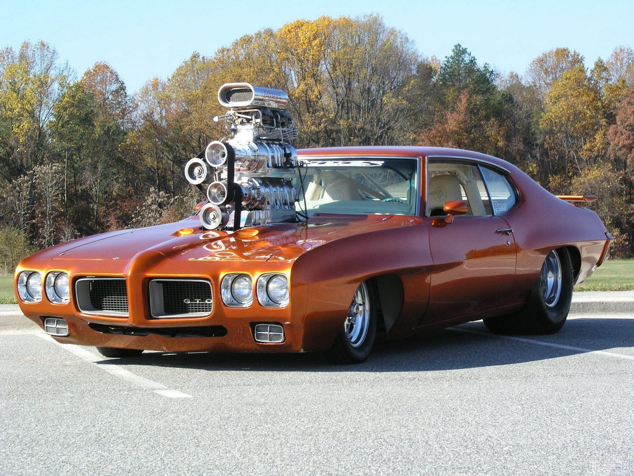 Muscle cars were born between