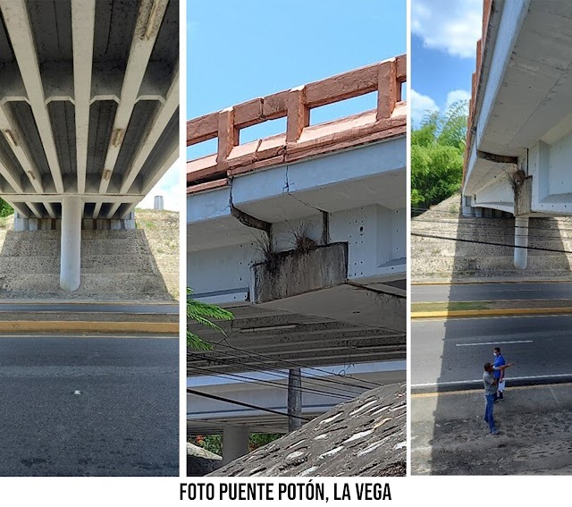 Onesvie evalúa puente Potón y Viaducto de Autopista Duarte 