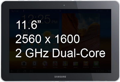 Samsung Galaxy Tab 11.6 Android Tablets Specification, Features, Price in USA,UK