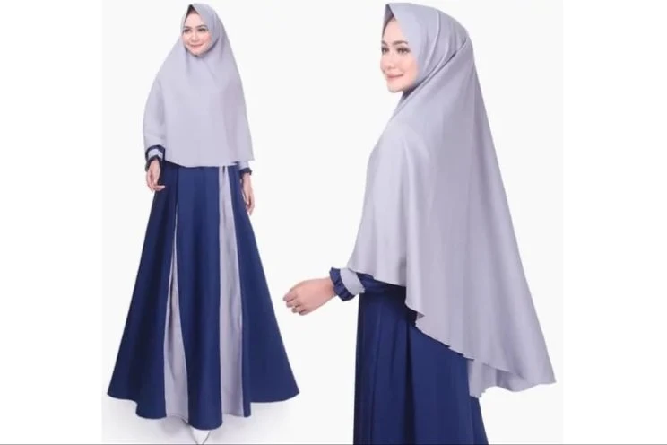 35 Model Baju Gamis Terbaru Yang Modern Kekinian Updated - Model baju gamis sederhana tapi mewah