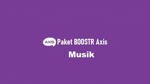 Paket internet Boostr Axis Musik