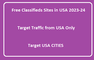 Free Classifieds Sites in USA 2023-24