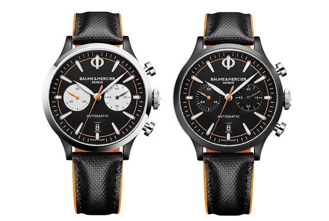 Baume et Mercier Capeland Chronograph 10451 and 10452