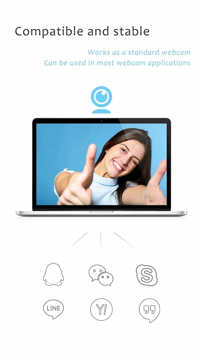 Tải iVCam Webcam APK cho điện thoại Android, máy tính, iPhone b1