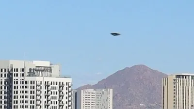 February 2023 UFO sighting over Arizona state.
