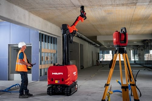 Robots enter construction projects in the UAE