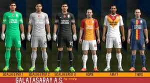 PES 2013 Galatasaray S.K. Fantasy Nike Kits
