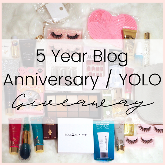 5 YEARS Of Lovelaughslipstick Blog #Giveaway