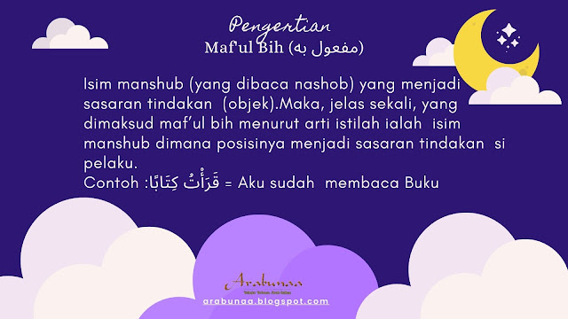 Pengertian Maful Bih (مفعول به) dalam Ilmu Nahwu