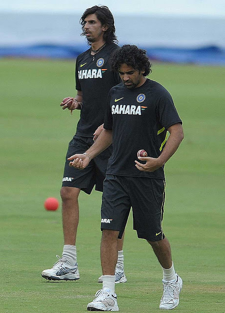 Zaheer Khan wid ishant