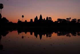 The famous Angkor Wat Sunrise