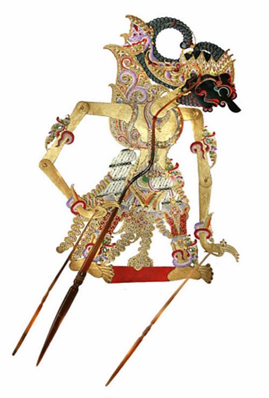 Wayang kulit seni tradisional Indonesia Bloggrid