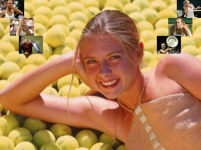 Hot player Maria Sharapova Wallpaper