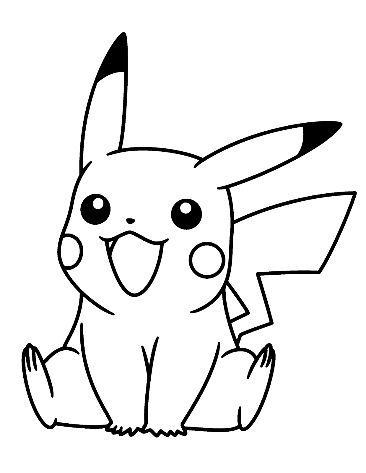 Printable Pokemon Coloring Pages 1