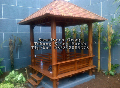 Jasa Pembuatan Saung Gazebo