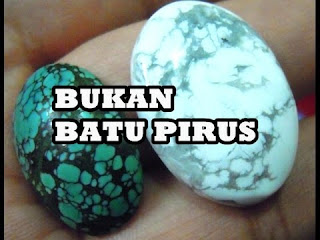 Batu akik pirus palsu