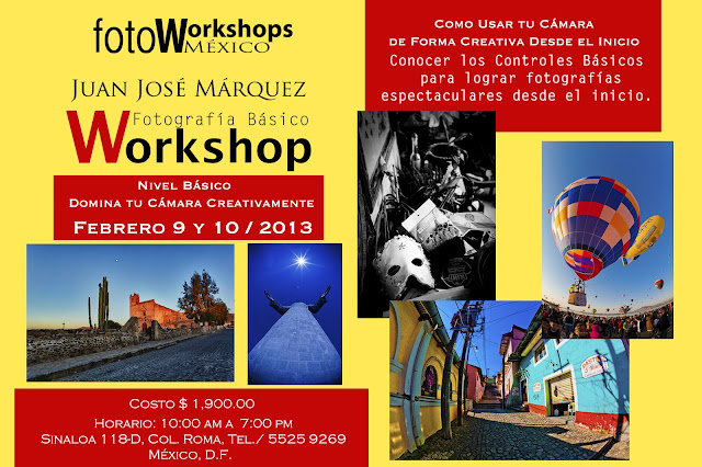 Curso de fotografía Básico Foto Workshops México Curso de Fotografía Digital en México D.F.