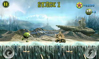 Planet attack runner,android game