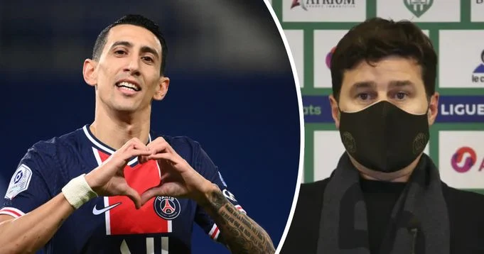 PSG reveal 22-man squad for Lyon game with Di Maria back