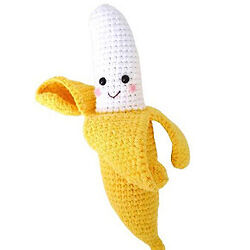 Plátano amigurumi