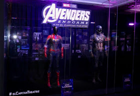 Captain Marvel America Avengers Endgame costume exhibit