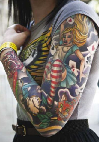 foto de tatuaje en el brazo