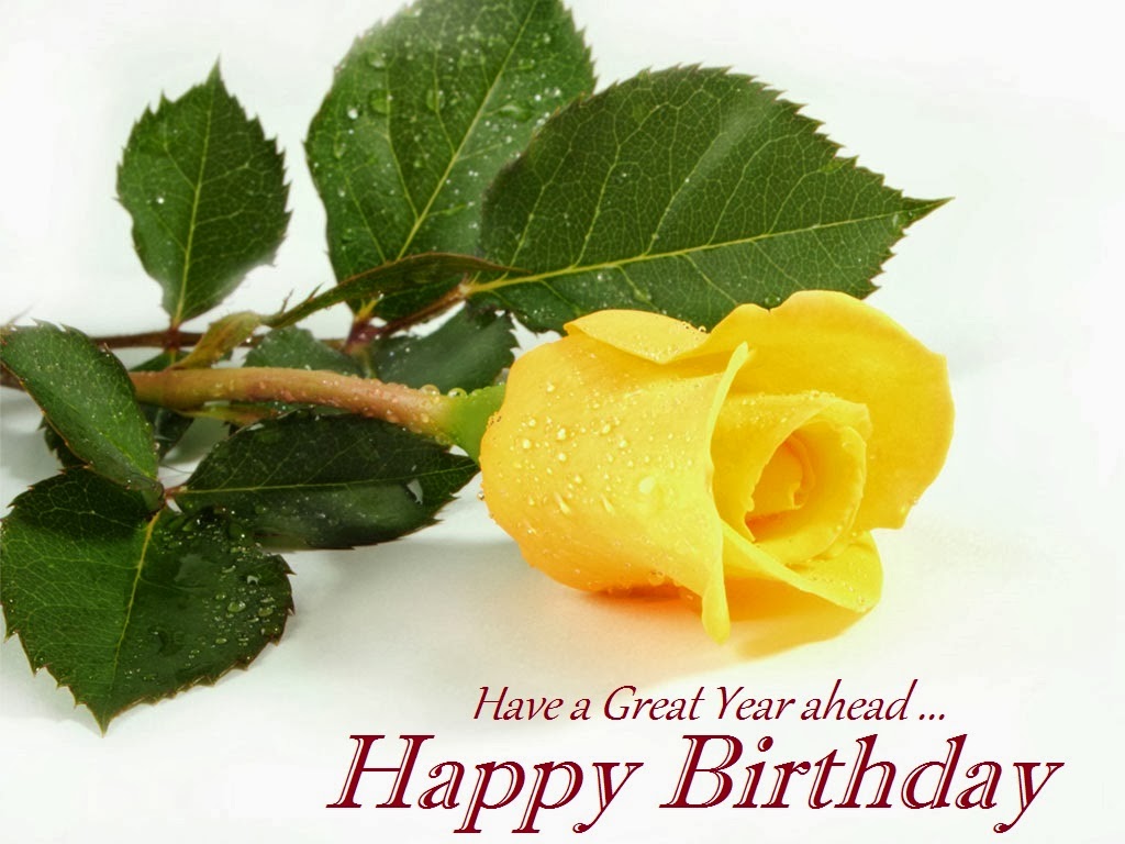 Happy Birthday Yellow Flowers Sweet birthday wishes gifts,