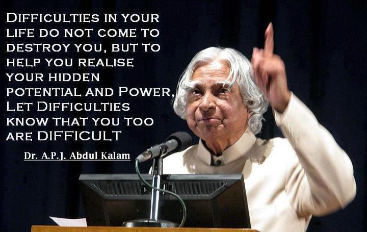 Activating Thoughts Picture quotes  by Dr Apj  Abdul  Kalam 