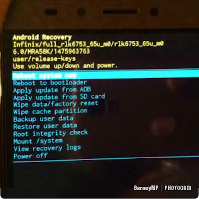 BarneyMF Blog - Android Recovery Options