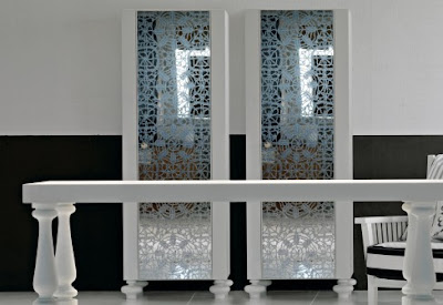 Silk Screen Mirror Furniture modern design