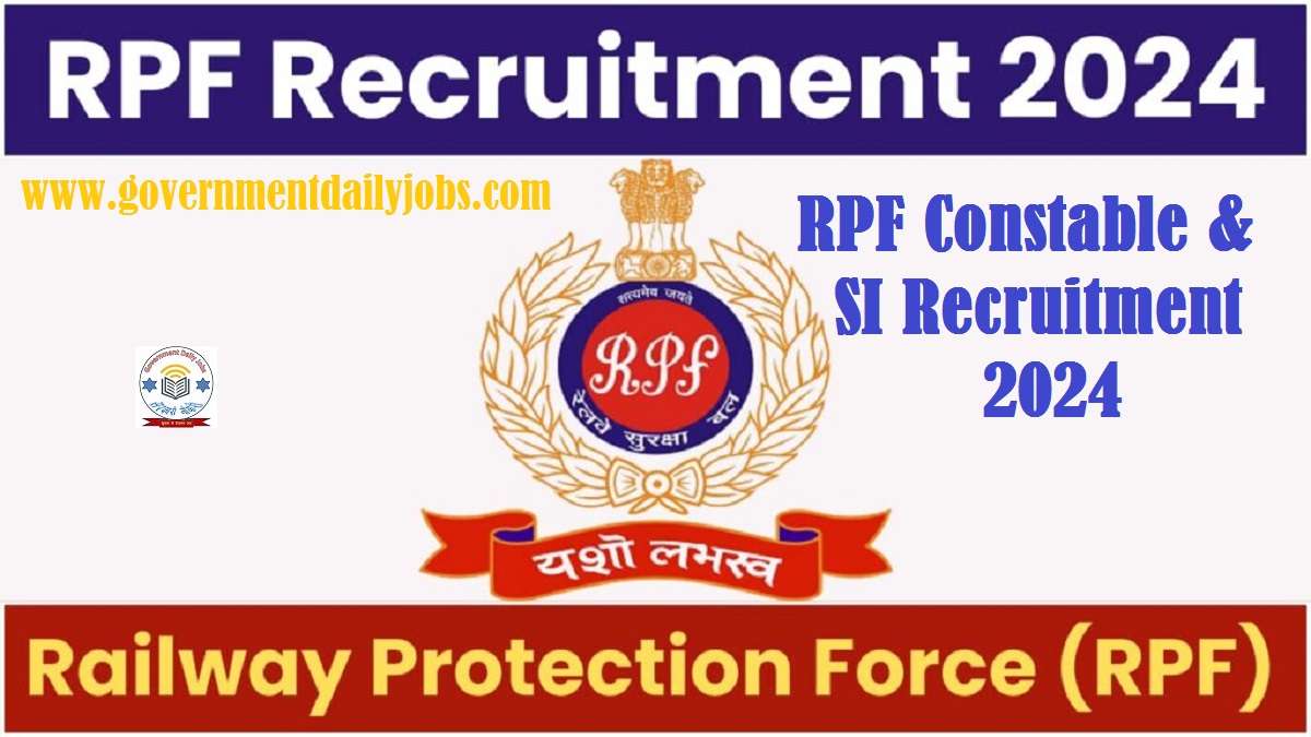 RPF NOTIFICATION 2024, CONSTABLE AND SI, ELIGIBILITY,