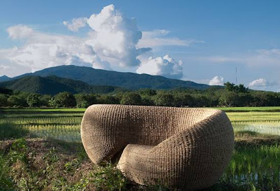 Muebles de formas orgánicas