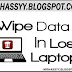 How To Wipe All Data Remotely From Lost Or Stolen Laptop.