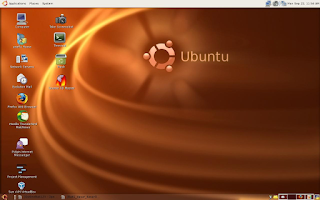 tampilan desktop ubuntu