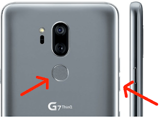 Cara Mengambil Screenshot di LG G7 untuk mendapatkan hasil Tangkapan Layar di LG G7 