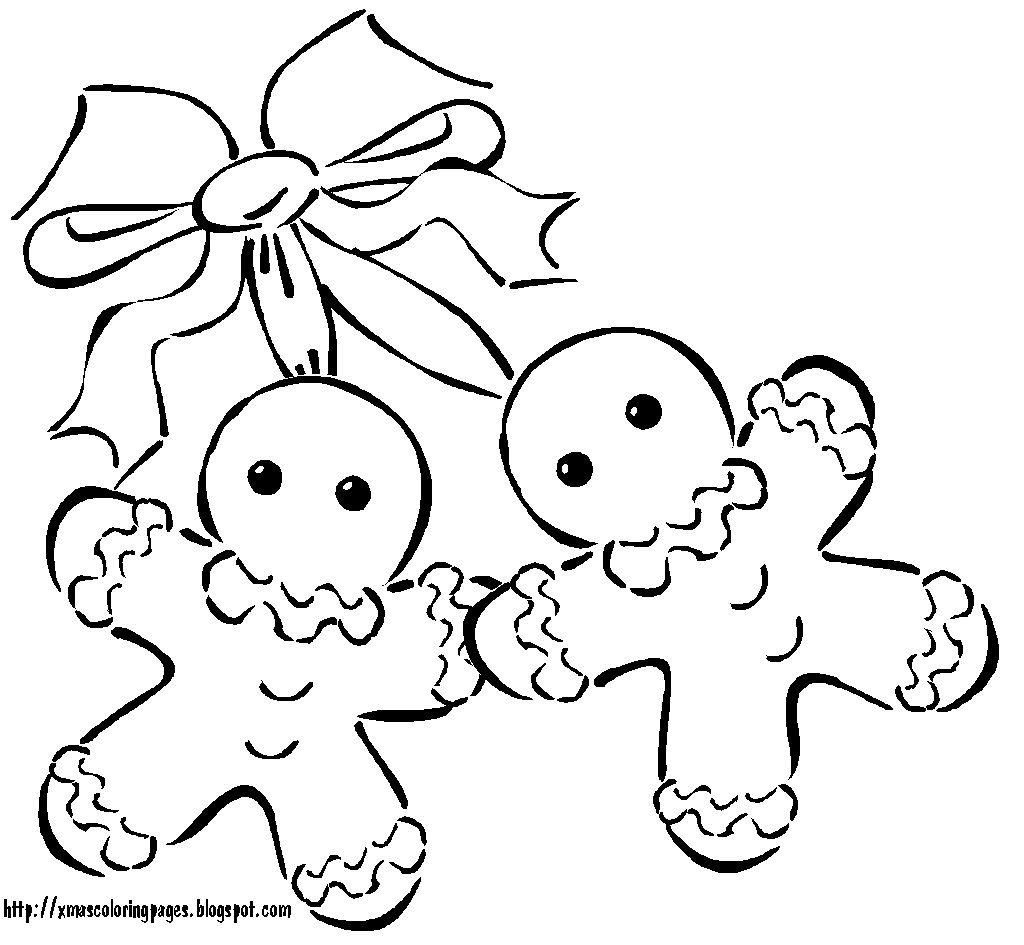 XMAS COLORING PAGES